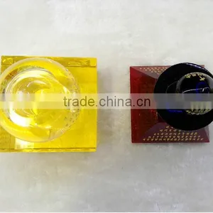 High Quality K9 Crystal Brass Stupa thumbnail-2