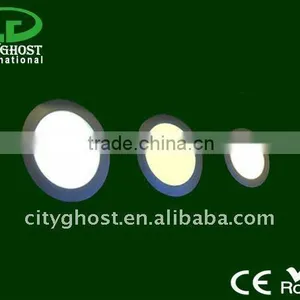 IP44 Class II Ultra Slim 13mm Remote Controlled Dimmable Round LED Panel Light 30cm 300mm 18W thumbnail-1