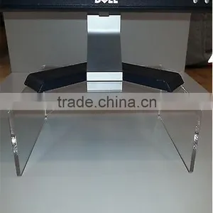 Transparent Acrylic tv Stand Design Clear Acrylic tv Stand Table thumbnail-1