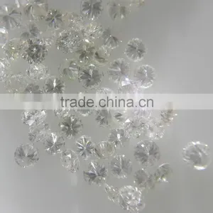 Natural Loose Brilliant Cut Diamond 2.5-2.7mm 1ct Lot SI Clarity F Color thumbnail-3