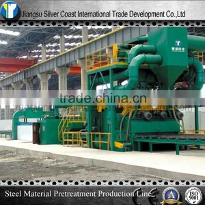 YQ Professional Automatic Steel Material Pretreatment Production Line thumbnail-1