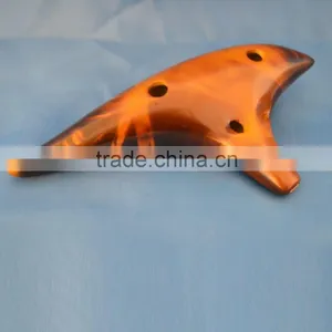12 Hole Ocarina Gold thumbnail-1