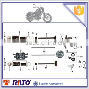 Universal Motorcycle Engine Parts Valve Rocker Arm Motorcycle thumbnail-1