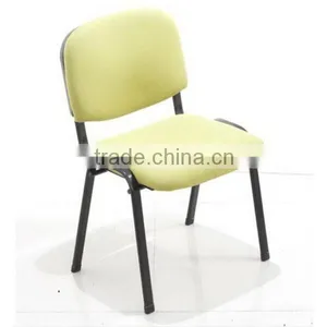 School Furniture Book Reading Fabric Cushion School Chairs With Black Metal Tub Legs HY1030 thumbnail-1