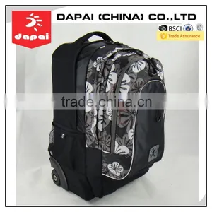 Produce Polyester Trolley Backpack With Wheels thumbnail-1