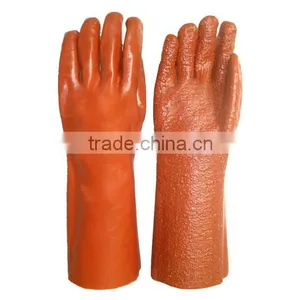 High Quality Heavy Duty Terry Toweling Liner Pvc Glove thumbnail-3