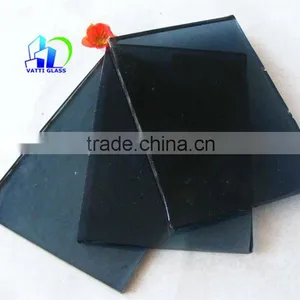 Tinted Tempered Glass Dark Grey Tinted Glass Tinted Glass Curtain Wall thumbnail-1