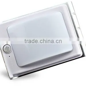 16 Led Panel Milk Half Round Lampshade Sensitive Motion Sensor Solar Sensor Wall Light thumbnail-6
