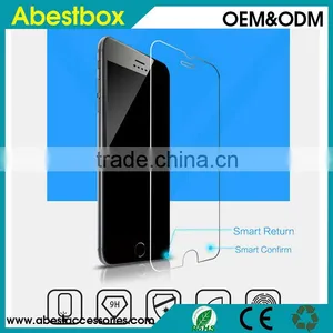 Explosion-Proof Ultrathin Premium Smart Tempered Glass Screen Protector for Iphone 6 4.7" Protective Film 9H Film Back Button thumbnail-1