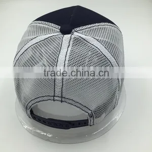 Cutomized Flocking Print 5 Panel Trucker Baseball Cap thumbnail-4