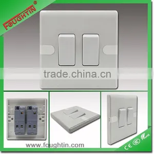 2 Gang 2 Way Electrical Wall Switch Bakelite Plate Wall Switch thumbnail-1