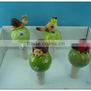Garden Decoration Pottery Animals Plant Watering Spike/sprinkler thumbnail-1