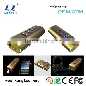Aluminum Usb Hub With RJ45 thumbnail-1