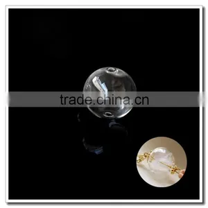 * 6MM/8MM/10MM/12MM/14MM/16MM/18MM/20MM/25MM Mini Glass Blowing Bubbles.clear Hollow Ball Pendant, Clear Hollow 10mm Glass Ball thumbnail-5