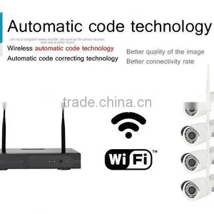 Full HD 720P WIFI NVR and WIFI Camera Home Security 4ch Wifi Nvr Kit Smart Home Security System thumbnail-4