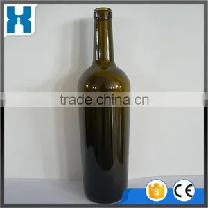 375ML 750ML WHOLESALE EMPTY CHEAP GREEN GLASS WINE BOTTLE thumbnail-4