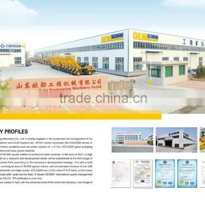 Front EOUGEM Wheel Loader Zl-50 Loader With CE ISO SGS thumbnail-1