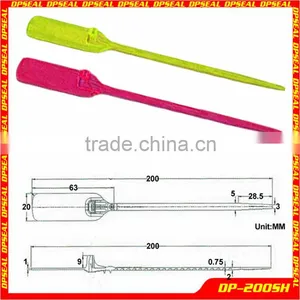 Plastic Security Seals With Barcode for Security Shipping&packaging DP-200SH thumbnail-1