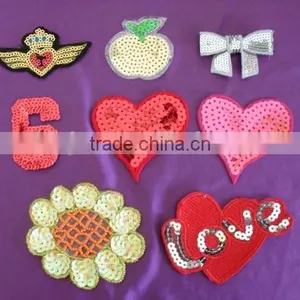 2015 Popular Sequin Letter Applique thumbnail-1