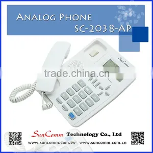 SC-2020-AP SunComm Dual System Analog/Caller ID/landline Phone With FSK/ DTMF, Big Button thumbnail-5
