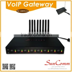 GSM Voip Terminal SC-0895-G With 8 SIM GSM SMS Gateway thumbnail-2