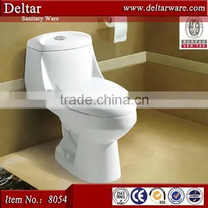 Siphonic One Piece Bathroom Toilet, Sanitaryware wc Toilet, Cheap Price Indian Toilet Design thumbnail-4
