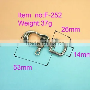 Handbag Hardware Wholesale Special Hardware Dog Hook F-252-14*70MM thumbnail-1