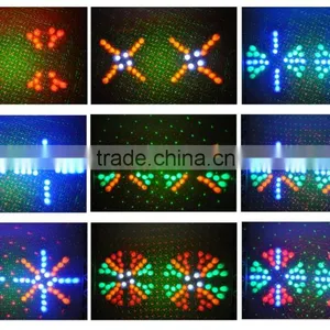 8W RGB LEDs and 150mW RG Fireworks Twinkling Laser Light thumbnail-2