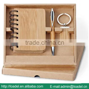Customized Logo Bamboo Pen Custom Notebook thumbnail-2