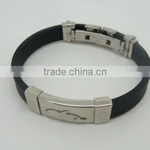 2015 Hot Selling Metal Stainless QR Bracelet id Bracelet thumbnail-3