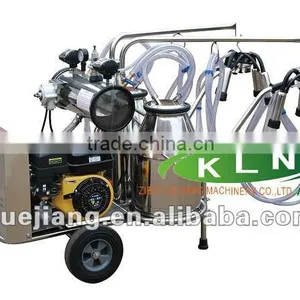 9J-II Electric and Oil Protable Two Buckets Milking Machine thumbnail-1
