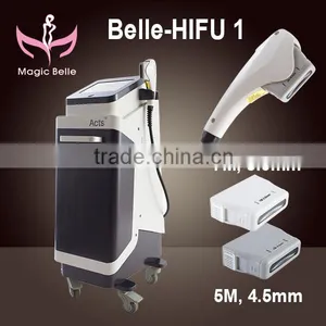 5.0-25mm CE Certificated HIFU Portable Machine/korea/body/face Nasolabial Folds Removal Lift Belle-HIFUhifu High Intensity Focused Ultrasound Expression Lines Removal thumbnail-1