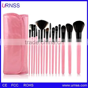 12 Pcs Customized Design Synthetic Hair Makeup Brush Set thumbnail-6