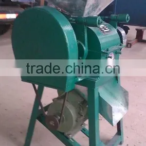 Wheat Soybean Grain Corns Double Rollers Oats Pressing Machine thumbnail-4