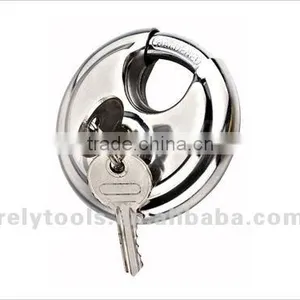 Stainless Steel Discus Padlock (TGE006-TGE010) thumbnail-1