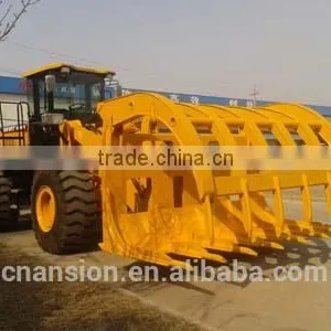 Heavy Duty Root Rake Brush Grapple for Front End Loader 950H With Quick Attach thumbnail-1