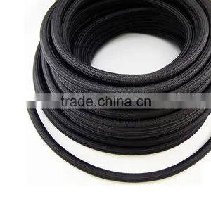 AN6 Nylon Stainless Steel Braided Flexible Fuel Oil Line Hose thumbnail-1