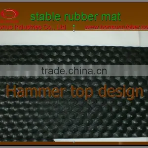 Hammer Top Design Rubber Horse Matting thumbnail-1