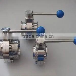 Stainless Steel Clamp, Butterfly Valve and Pipe Fitting thumbnail-3
