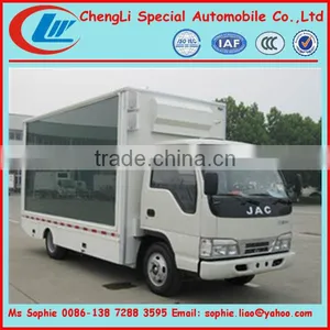 JAC Outdoor LED Display Scrolling Billboard Trucks,scrolling Advertising Trucks thumbnail-1