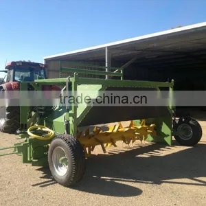 Top Quality New Design Tractor Towed Hydraulic Compost Turner Windrow Turner Windrow Mixer With CE Cetification thumbnail-3