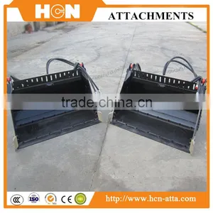 0104Series Mini Skid Steer Loader Attachment Of 4 In 1 Bucket thumbnail-6