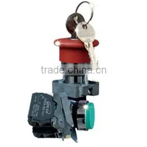 Push Button Switch,take the Spring Coil Button Function Sign,button Stop thumbnail-1