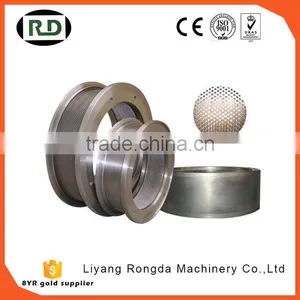 China Factory Supply CE/GOST/SGS Certificated Stainless Steel Grain Based Diameter Pellet Mill Ring Die for Sale thumbnail-1