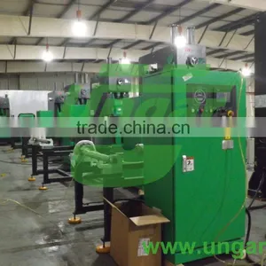 UNGAR Machinery Aluminium Foil Container Making Machine CNC Control Automatic Vertical Press Machine(UN-63T) 630KN C-Type thumbnail-5