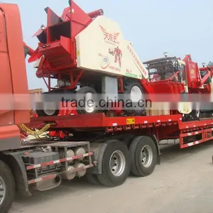 Self-propelled Soybean Combine Harvester thumbnail-1