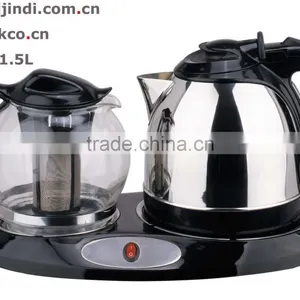 Electric Kettle With Teapot Set 1.5L thumbnail-1