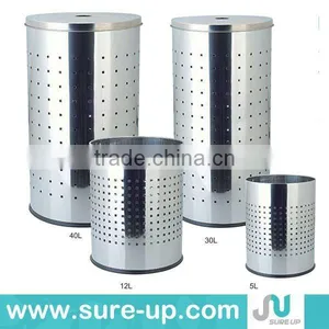 Promotional Stainless Steel Garbage Can With Lid thumbnail-1