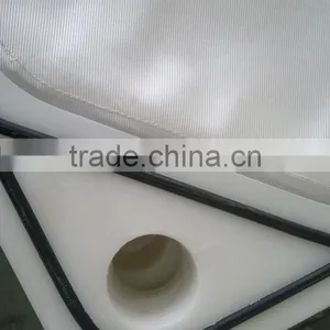PP Material High Pressure Filter Plate With Filter Cloth Sealed thumbnail-3