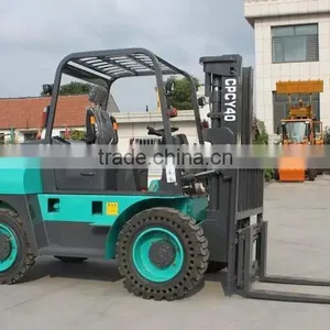 New Small 4000kg CPCY40 Diesel Forklift/off Road Forklift thumbnail-4
